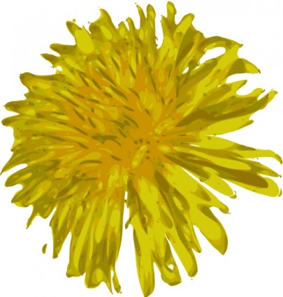 clipart image colorfull dandelions